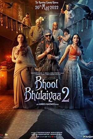 Bhool Bhulaiyaa 2 2022 movie poster - watch and download free